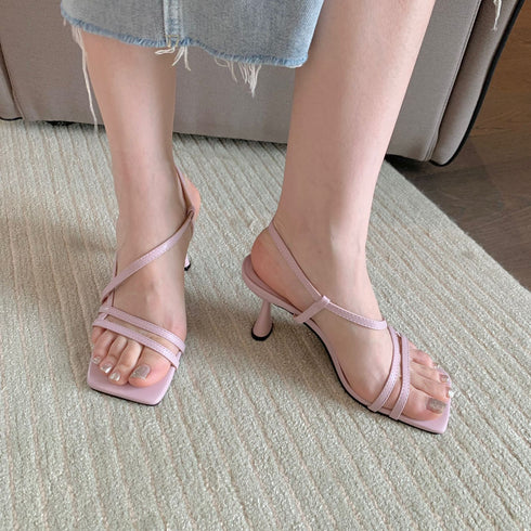 SEXY MM Cross Strap Heel